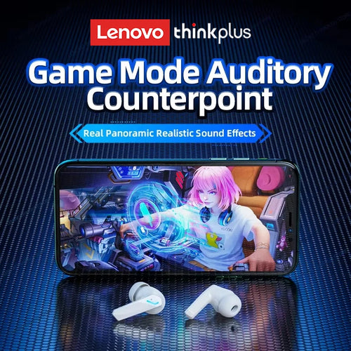 Auriculares Inalámbricos Lenovo GM2 Pro TWS Bluetooth 5.4