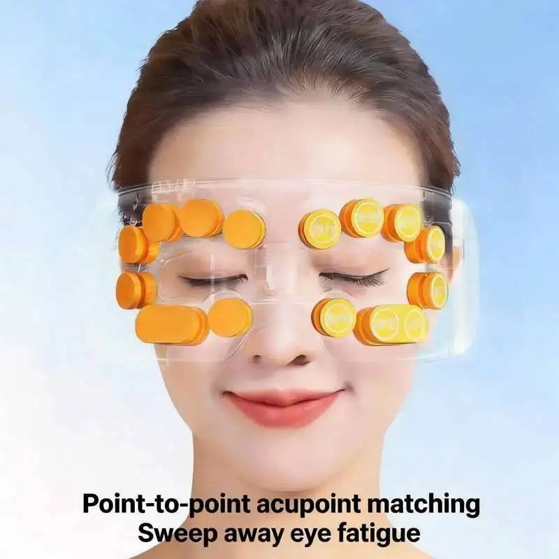 Masajeador Eléctrico de Ojos con Vapor y Música Bluetooth