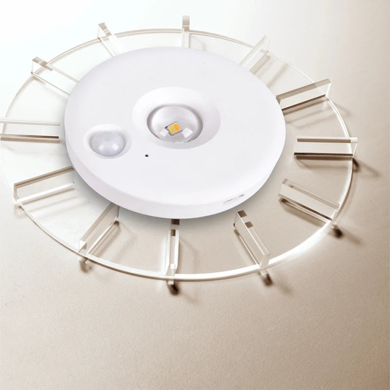 Lámpara LED para debajo del gabinete con Sensor de movimiento PIR, luz nocturna recargable regulable para escaleras, armario, habitación, pasillo, barra de tubo, bombilla detectora