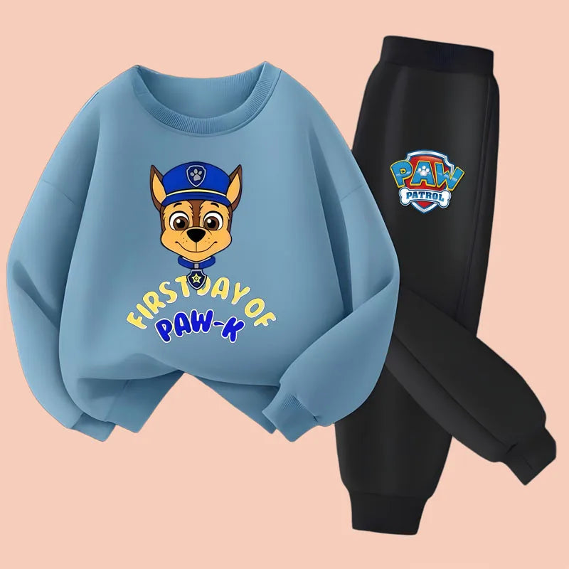 Conjunto deportivo para niños Paw Patrol con sudadera y pantalón