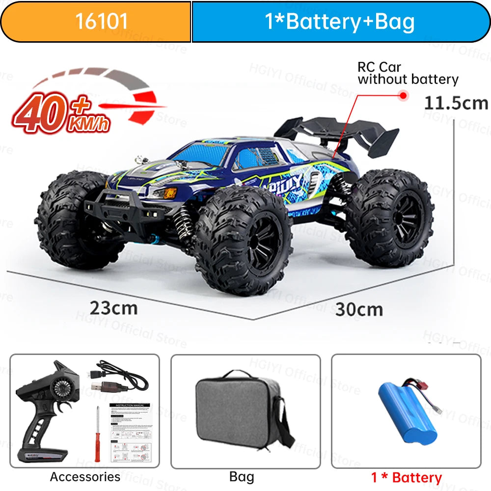 Teeggi 16101 /16102 PRO 1:16 70 KM/H carreras de deriva de alta velocidad SG116 MAX 4WD RC coche todoterreno monstruo camión juguetes para regalo de chico