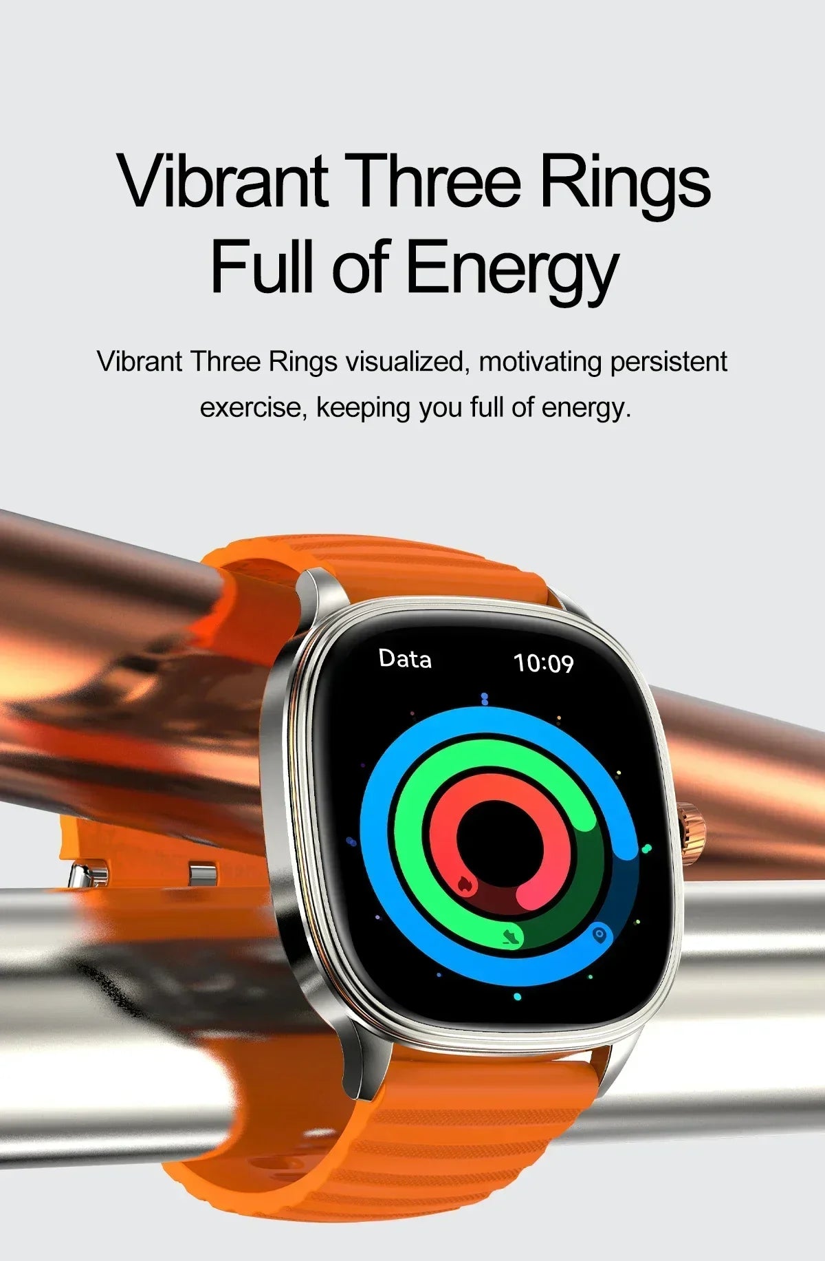 Reloj Inteligente Ultrafino NFC Oxígeno Sueño