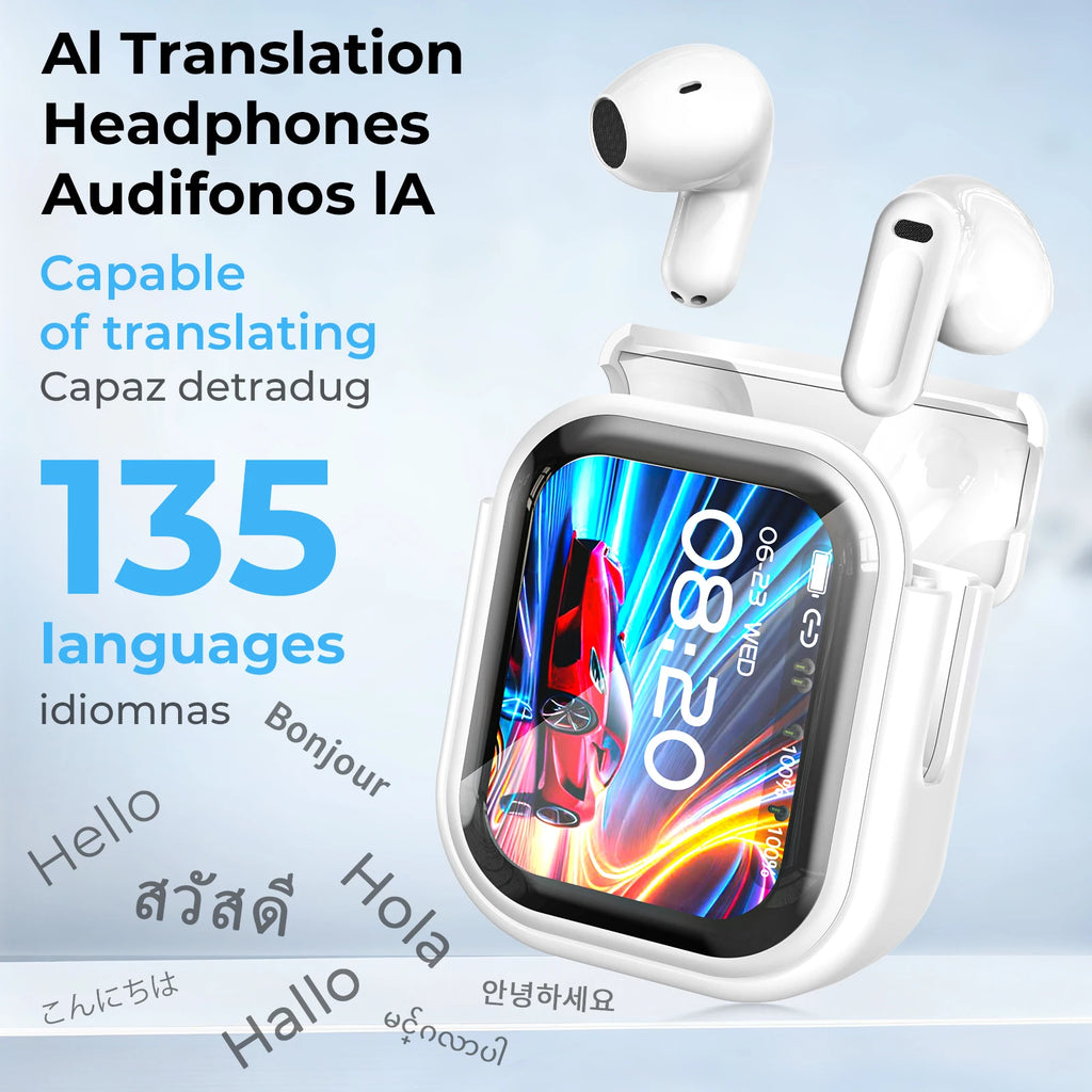 HTC NE20 Auriculares Traductor de Idiomas 6 en 1
