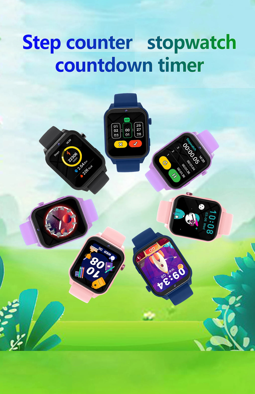 Reloj Inteligente Niños Pantalla Táctil Juegos