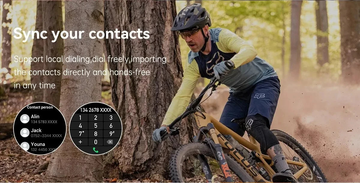 LIGE Reloj Inteligente Ritmo Cardíaco Bluetooth