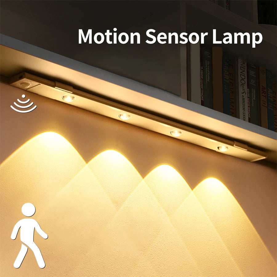 Luz LED para Armario USB con Sensor de Movimiento