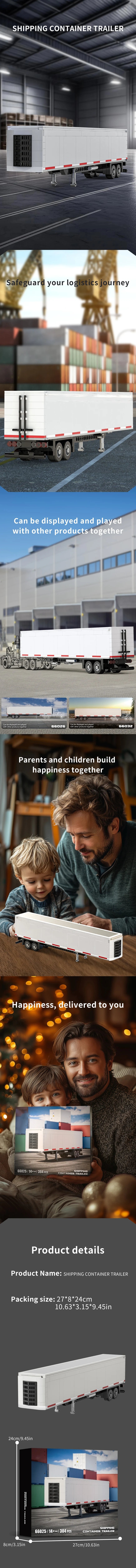 Bloques de Construcción de Camiones Europeos, Modelo DIY, Remolque Grande, Camión Cisterna, Decoración de Escritorio, Regalo Coleccionable para Adultos, Cumpleaños, Festividades