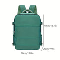 Mochila de Viaje Multibolsillos con Compartimento para Zapatos, Mochila para Portátil de 16 Pulgadas, Bolsa de Mano Ligera para Uso Diario y de Viaje