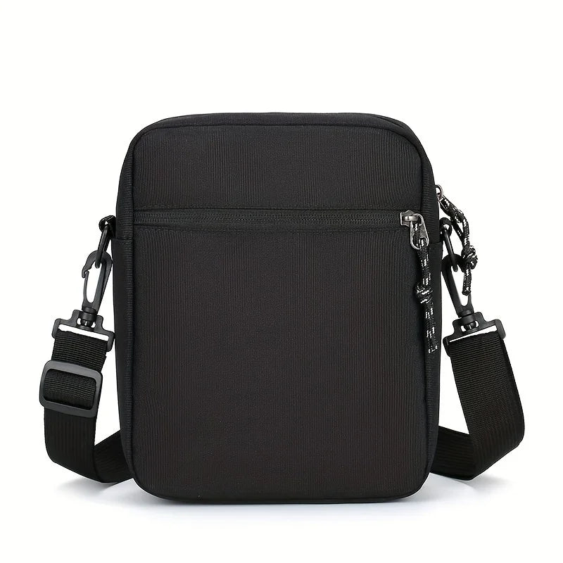 Bolso Cruzado de Lona Oxford para Hombre, Ligero y Elegante