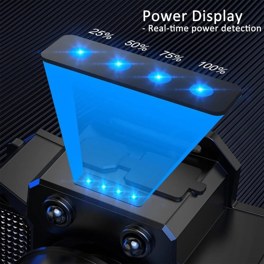 Linterna Frontal Recargable USB con Sensor de Movimiento y 5 Modos
