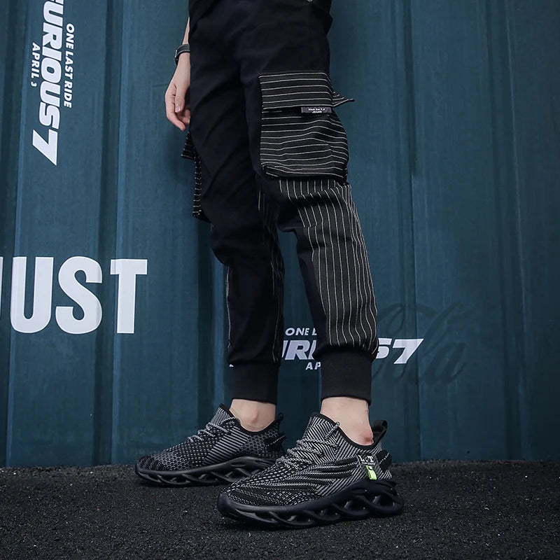 Zapatos deportivos informales de gran tamaño, zapatillas informales para hombre y mujer, nuevos zapatos impermeables para hombre, zapatos para correr ligeros, cómodos y transpirables