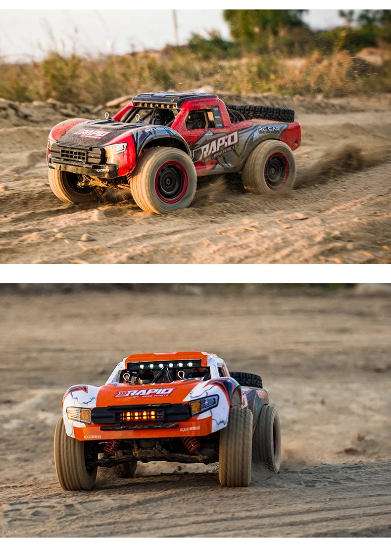 Coche RC Desierto Q130 1/14 4WD Alta Velocidad