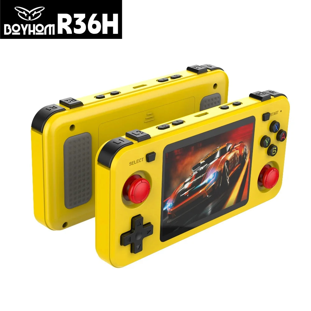 Consola de Juegos Retro R36H, Pantalla IPS 3.5 Pulgadas, Código Abierto