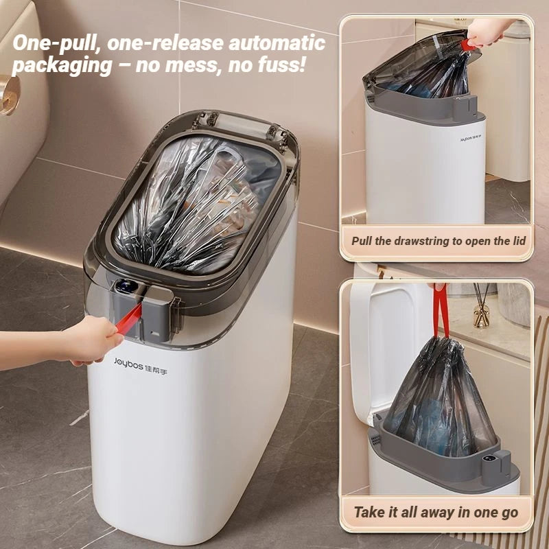 Papelera inteligente Joybos con sensor infrarrojo y carga USB