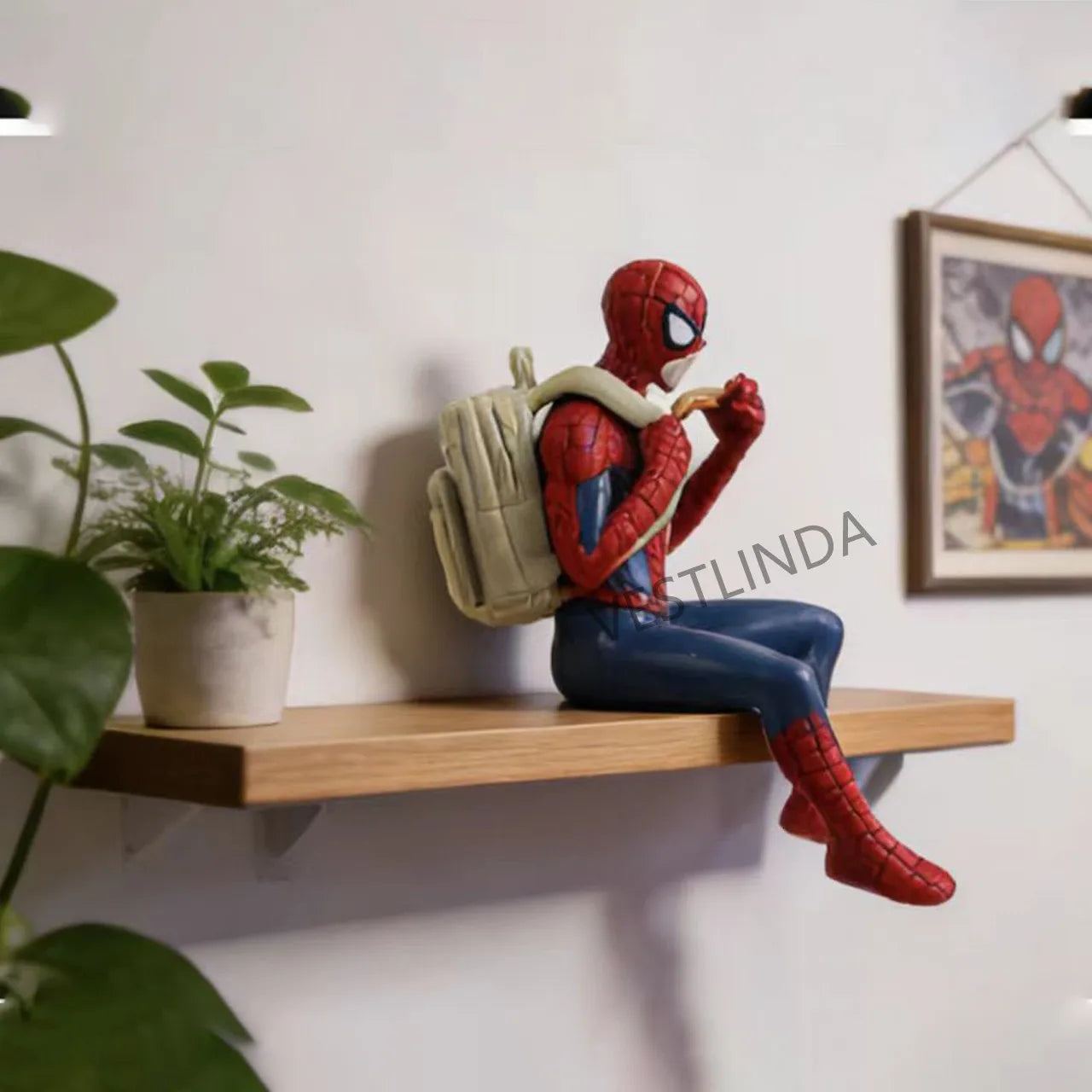 Mini Figuras de Superhéroes de 7-9 cm, Modelo de Spiderman, Juguete Coleccionable, Estatuilla de Películas Clásicas, Decoración Portátil para Escritorio, Juguetes Divertidos
