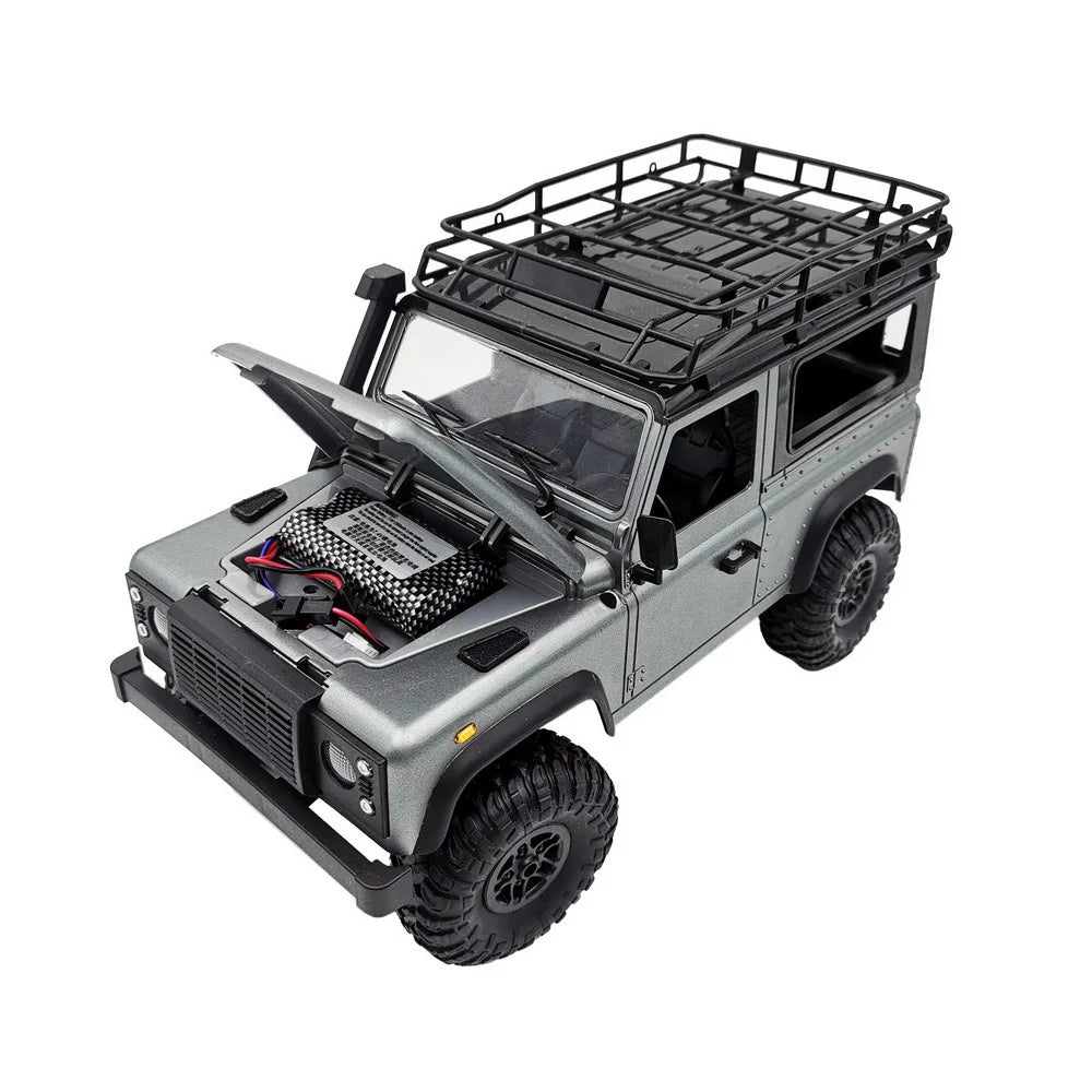 MN MN99S MN78 MN98 MN99 D90 1/12 RC coche 2,4G Control remoto 4X4 todoterreno luz LED 4WD escalada RC camión coche de juguete regalo para niño
