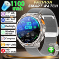 Reloj Inteligente Deportivo Bluetooth Linterna