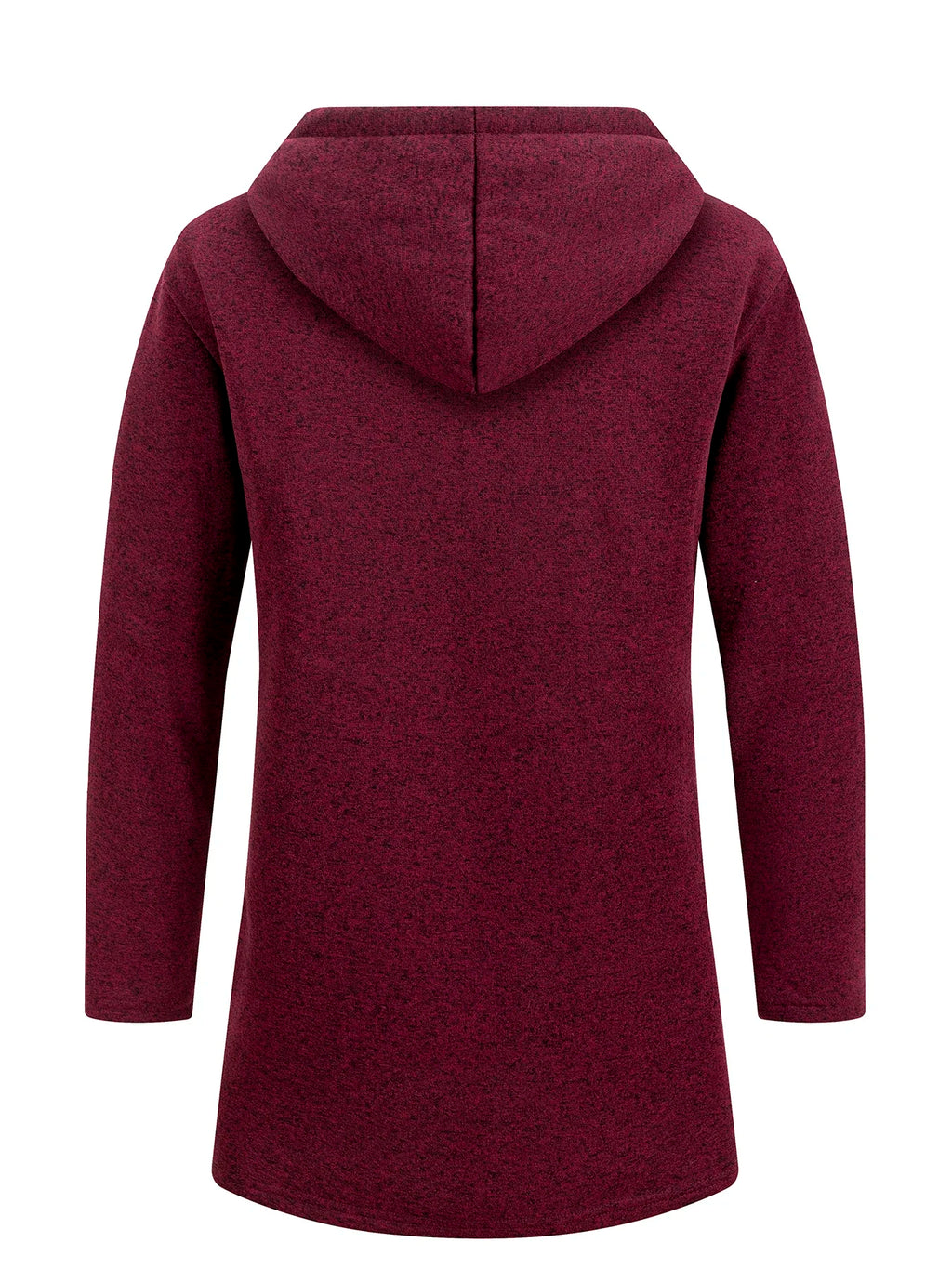Chaqueta con Capucha y Cremallera para Hombre – Abrigo Polar