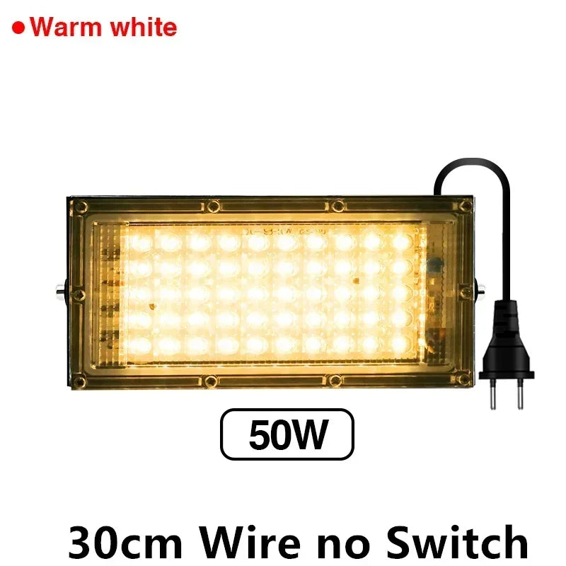 Reflector LED 50W 100W IP65 Impermeable para Interior y Exterior