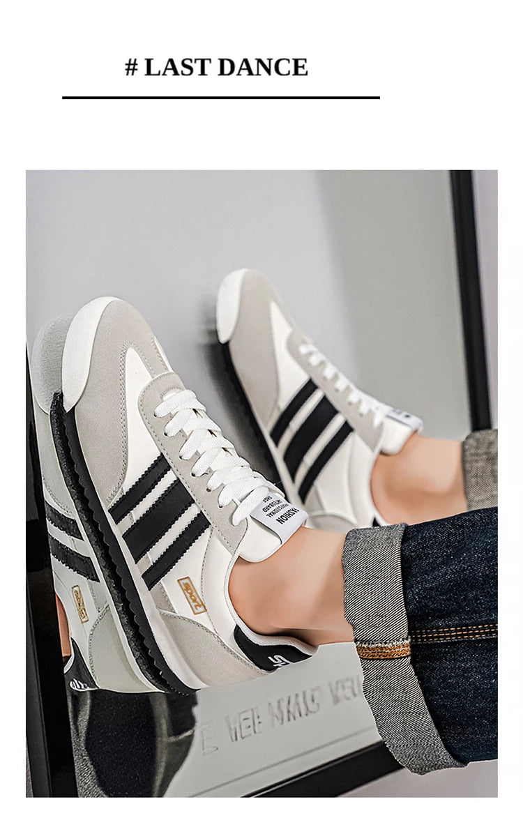 Zapatos Ligeros Estilo Forrest Gump para Hombre, Zapatillas Antideslizantes con Superficie Suave, Zapatos Casuales Retro Versátiles