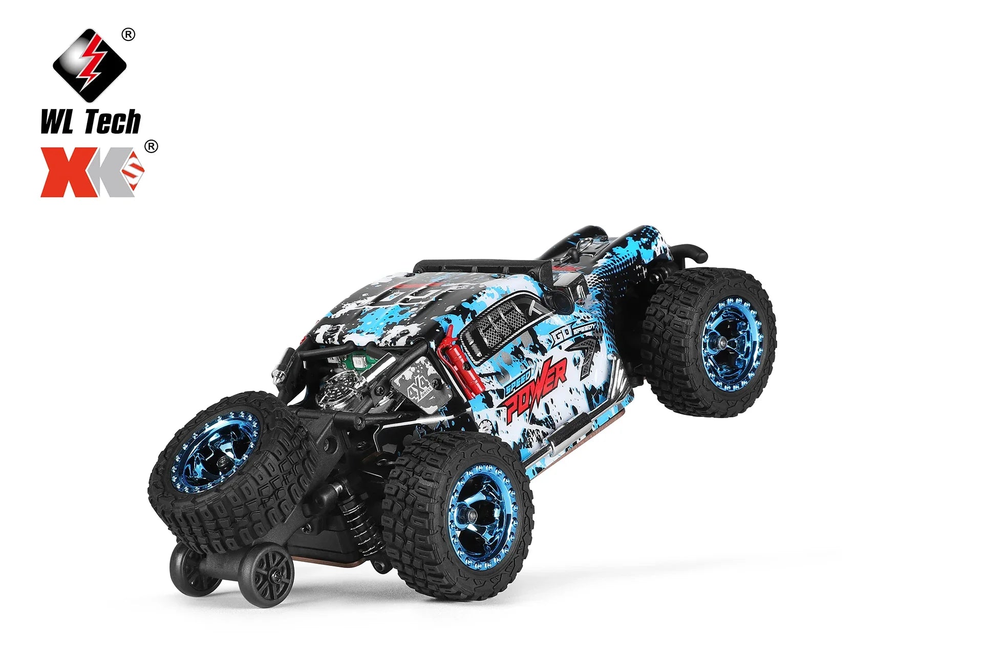 WLtoys RC Car 284161 1:28 Racing Mini 2,4G 30 KM/H 4WD coche eléctrico de alta velocidad Control remoto Drift 1/28 juguetes para niños regalos