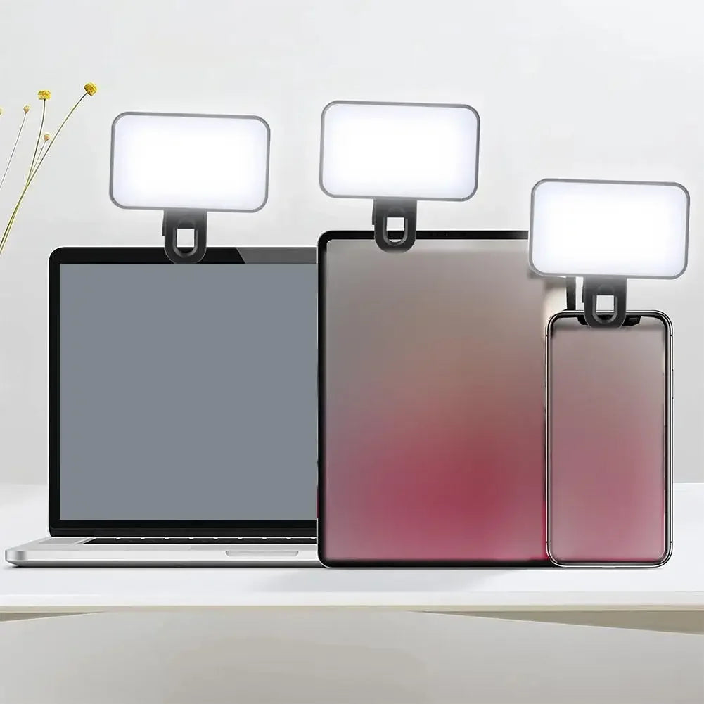 Mini Luz LED para Selfie Portátil con Clip