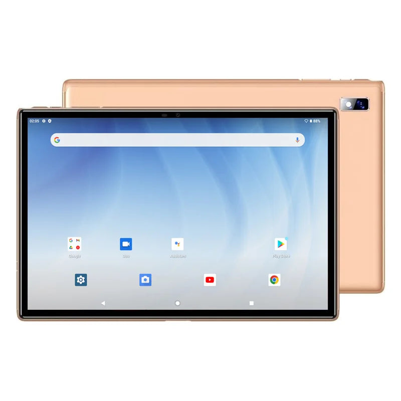 Tablet PC A6 de 10.1 Pulgadas con Android 12, 4GB+64GB de Almacenamiento, Cámaras Duales, Batería de 8000mAh, Octa-Core UNISOC, 1280 x 800 Píxeles