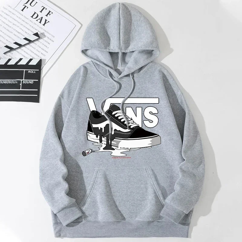 Hoodie Estampado Hip Hop para Hombre – Buzo con Capucha Vintage