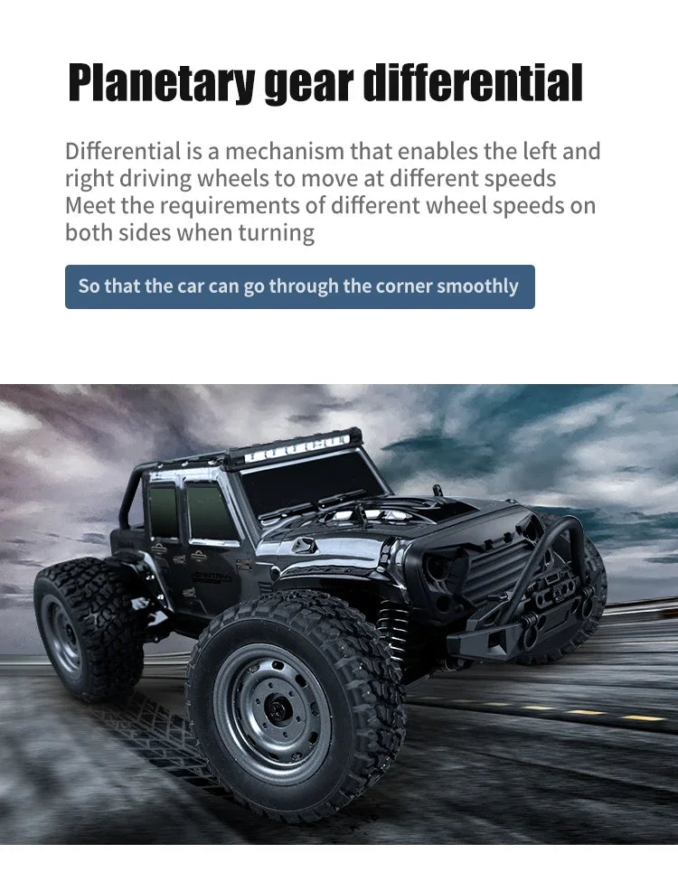 Coche RC MJX VS SCY 16101 16102 PRO 4WD 70Km/h 1/16 de Alta Velocidad, Monster Truck Todoterreno con Control Remoto, Vehículo Eléctrico