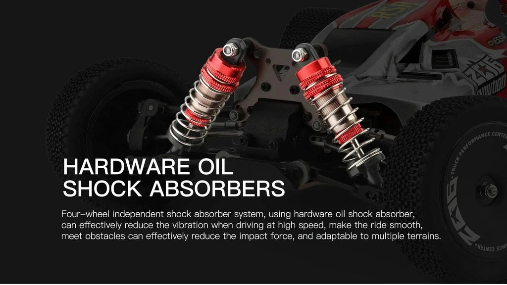 Coche Teledirigido WLtoys Todoterreno 4WD 2.4G hasta 75 km/h