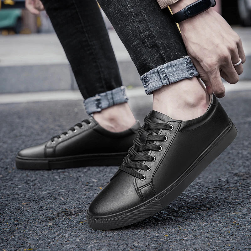 Zapatos Casuales de Cuero Genuino para Hombre | Planos Artesanales