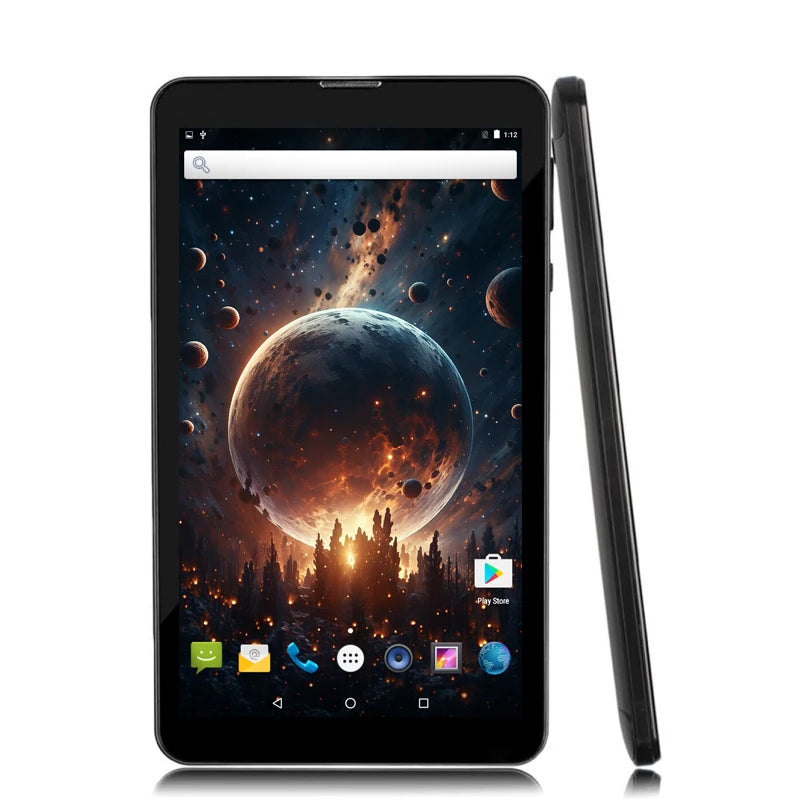 Tablet LF705 3G con Llamadas Telefónicas, Pantalla de 7 Pulgadas, Android 6.0, MTK8735 Quad-Core, 2GB de RAM, 16GB de ROM, Doble SIM, Red 3G