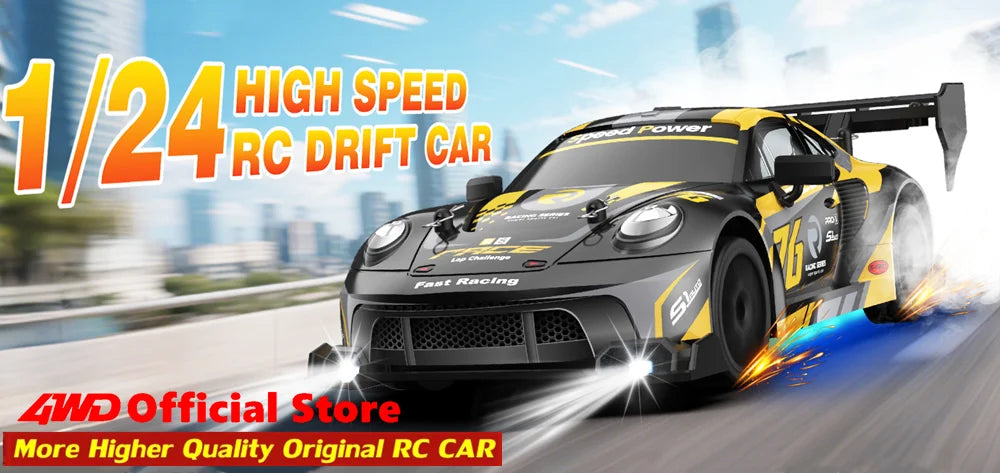 Coche RC Drift 4WD, Modelos GTR PRO y AE86 PRO