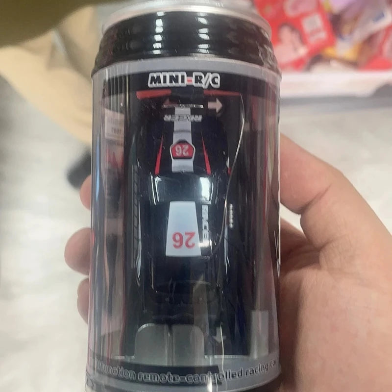 ¡Epico Mini RC Racer! Vehículo 4WD de tamaño Coke para aventuras de alta velocidad, el regalo divertido y definitivo para niños