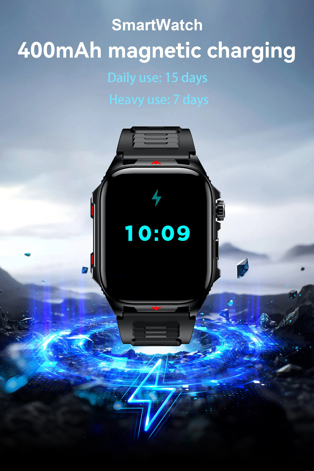 Reloj Inteligente Bluetooth Deportivo Digital