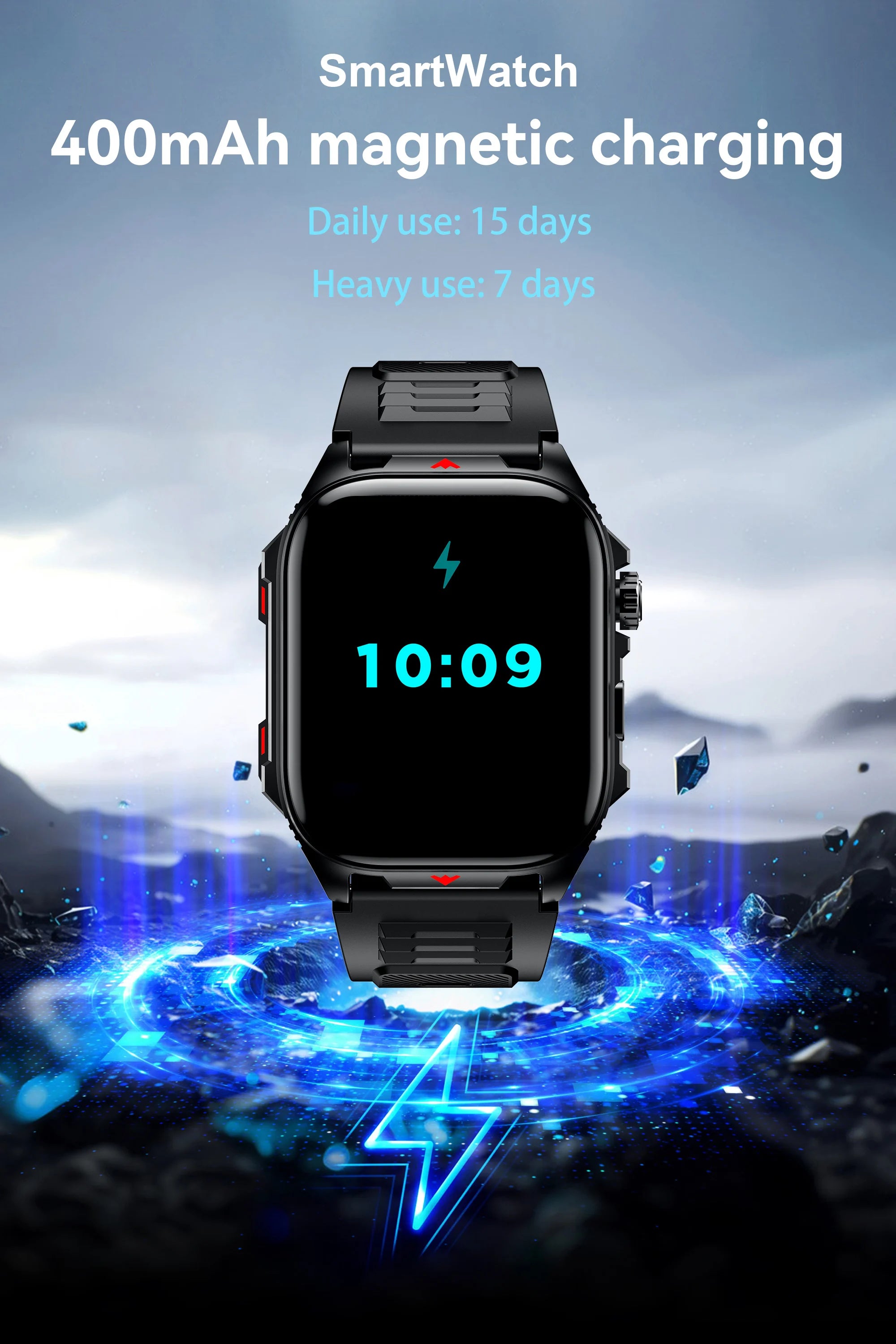 Reloj Inteligente Bluetooth Deportivo Digital