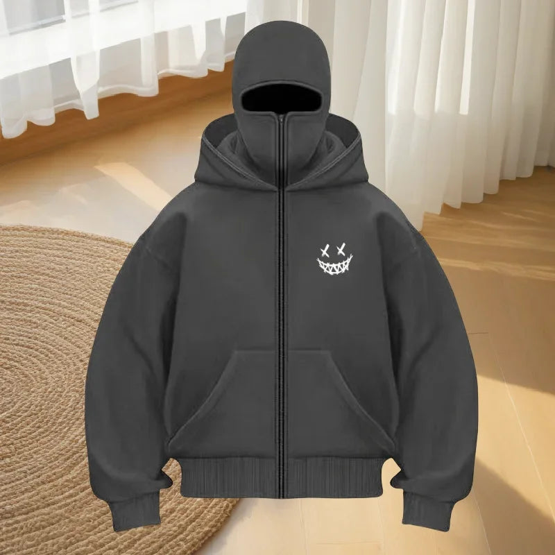 Buzo con Capucha y Cremallera para Hombre – Estilo Urbano