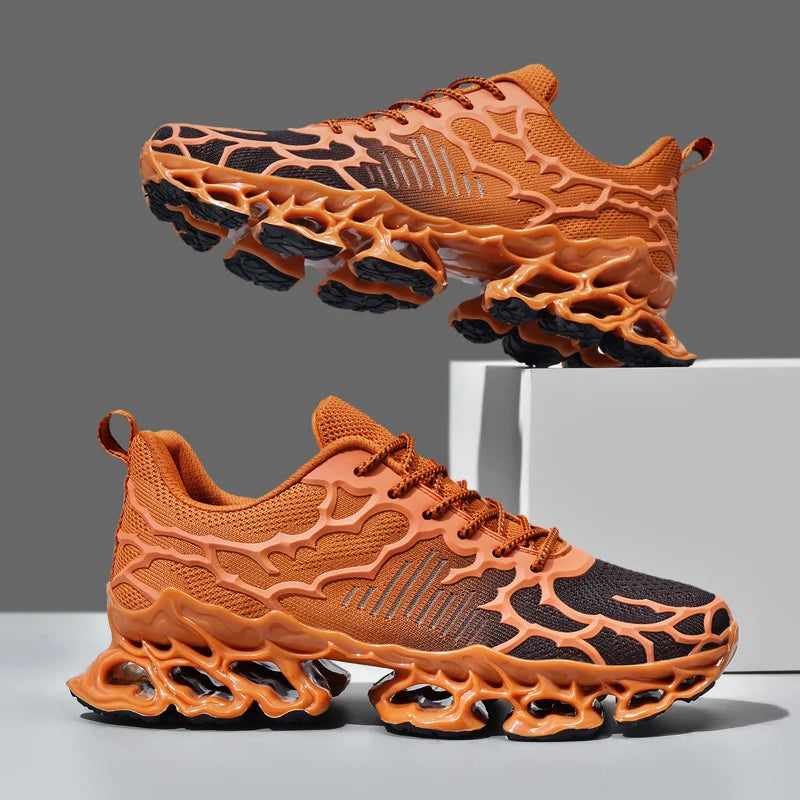 tenis masculino zapatos de hombre zapatillas hombre Zapatillas deportivas de lujo para hombre, zapatos informales para correr, mocasines de moda, color blanco