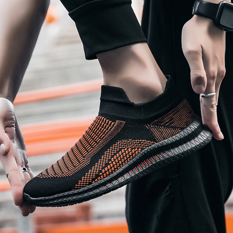 Zapatos transpirables para caminar para hombre, mocasines ligeros para exteriores, zapatos informales suaves y flexibles para hombre, calzado de moda, zapatillas de deporte 39-48