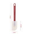LMETJMA-espátula de goma resistente al calor, espátula de silicona antiadherente, raspadores, espátula comercial para hornear de cocina de alta temperatura JT491