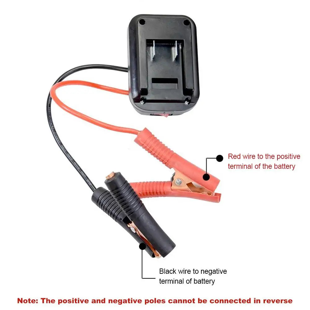 Adaptador Multifunción Arrancador de Emergencia para Auto y Herramientas