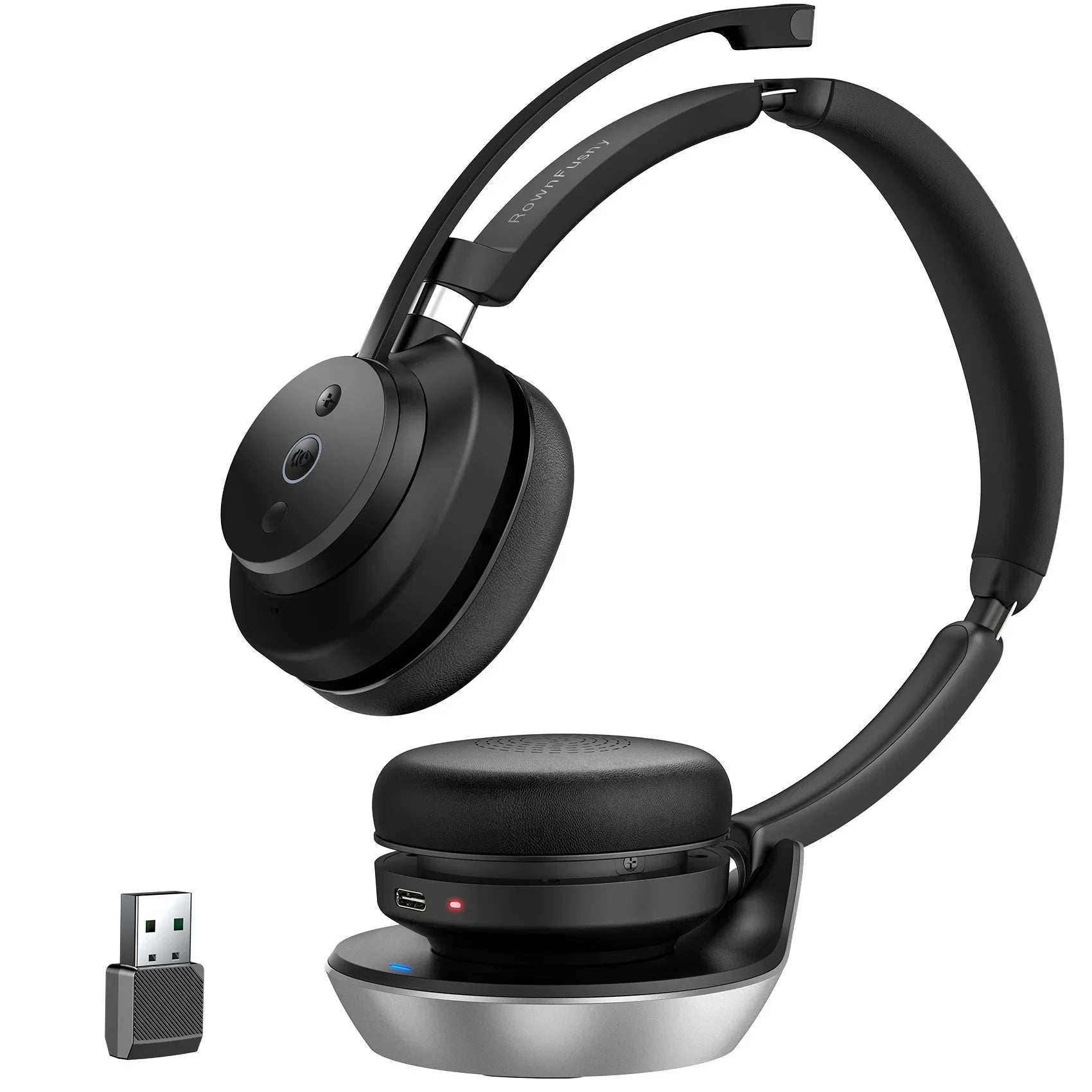 Rownfusny R02 Auriculares Bluetooth Dongle USB Trabajo