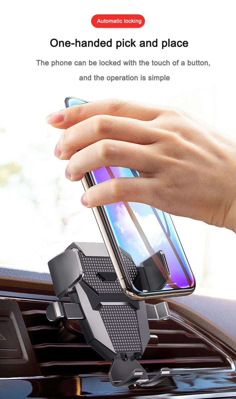 Soporte Universal para Celular en Auto 360° con Ventosa