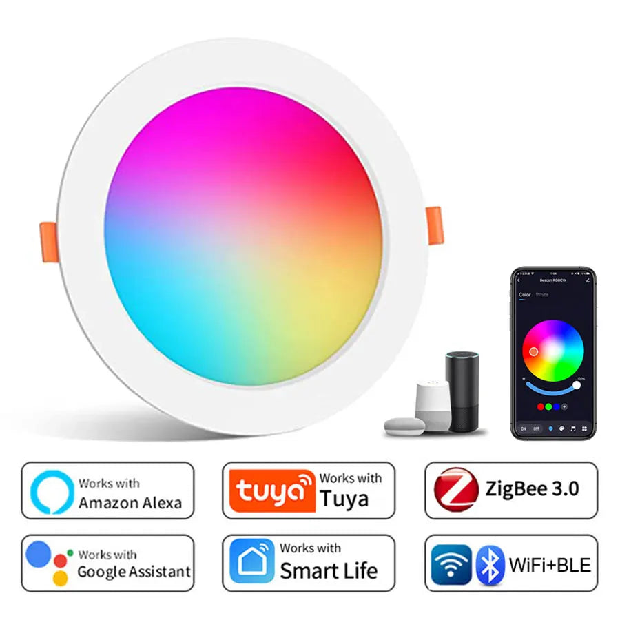 Foco LED Regulable WiFi Zigbee Compatible con Alexa