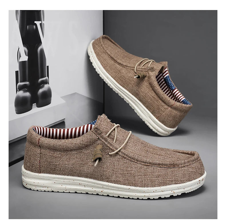 Mocasines de Lona para Hombre | Livianos y Transpirables