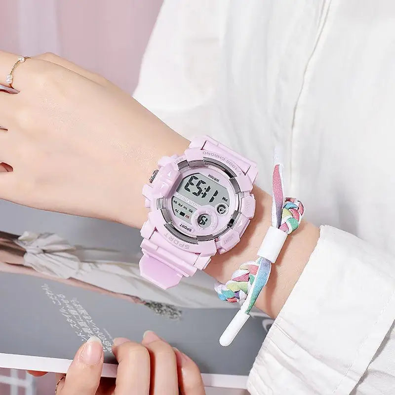 Reloj Deportivo Digital LED Impermeable para Niños