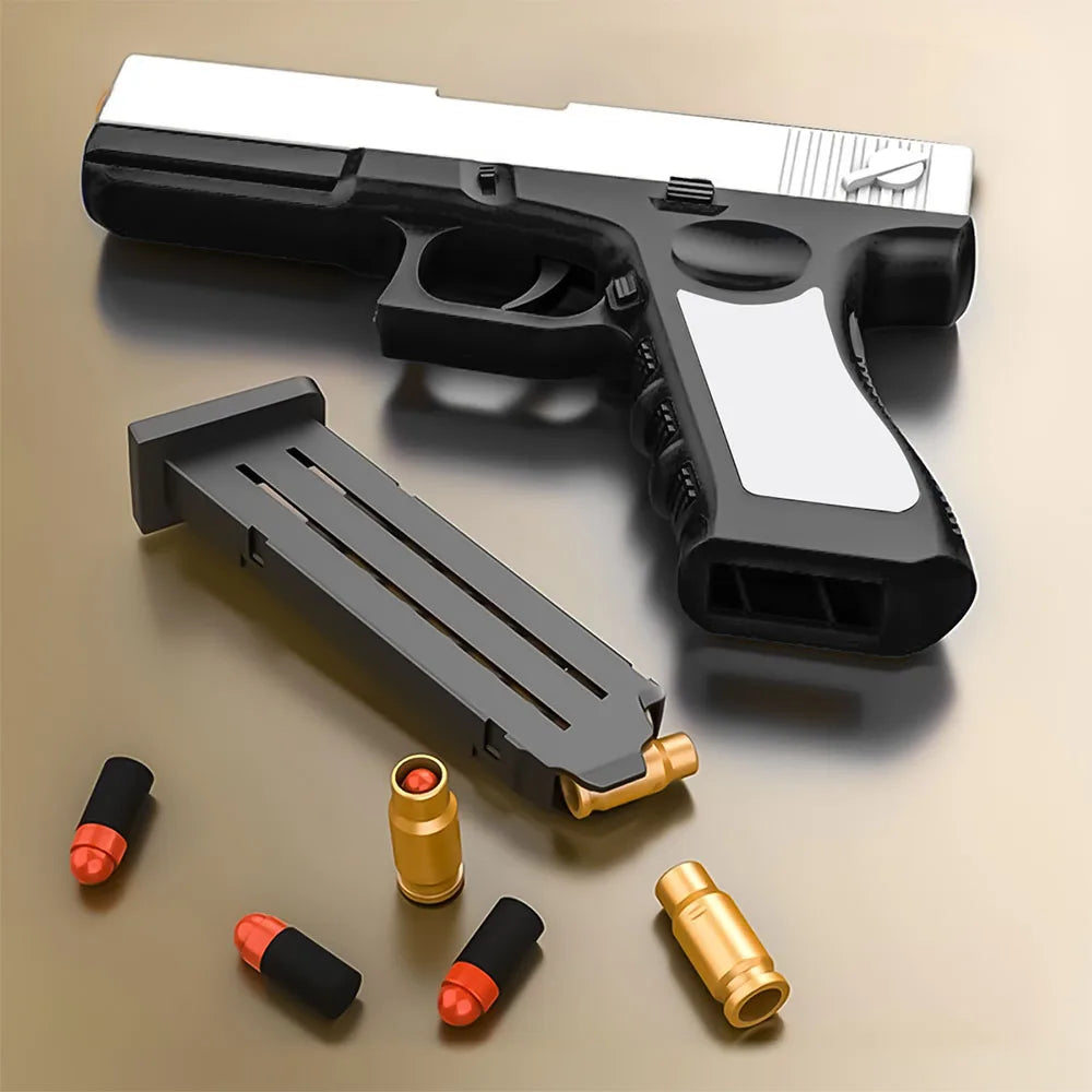 Pistola de juguete con balas suaves, flardos EVA de espuma, pistolas de juguete seguras y baratas para niños, regalos, triangulación de envíos, Shopify Tiktok