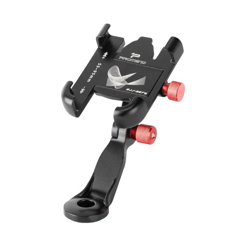 Soporte de Teléfono para Bicicleta y Moto, Aluminio, Ajustable
