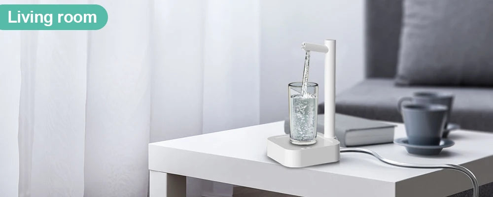 Dispensador de agua eléctrico portátil con bomba automática recargable