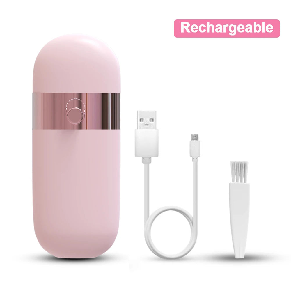 Mini Afeitadora Eléctrica Portátil para Mujer, Bikini y Cuerpo